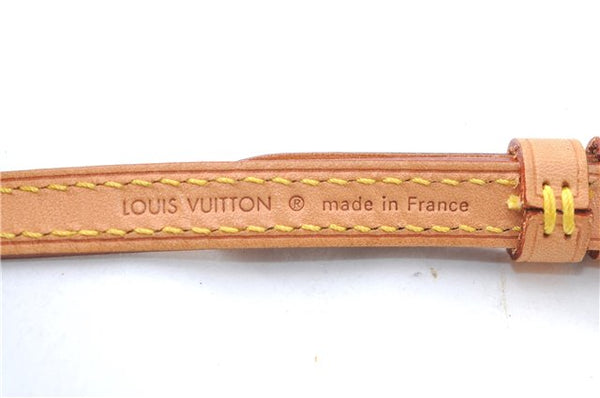 Authentic Louis Vuitton Leather Shoulder Strap Beige 39-46.1" LV 3972C