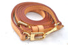 Authentic Louis Vuitton Leather Shoulder Strap Beige 39-46.1" LV 3972C