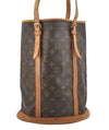 Authentic Louis Vuitton Monogram Bucket GM Shoulder Tote Bag M42236 Junk 3976I