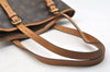Authentic Louis Vuitton Monogram Bucket GM Shoulder Tote Bag M42236 Junk 3976I