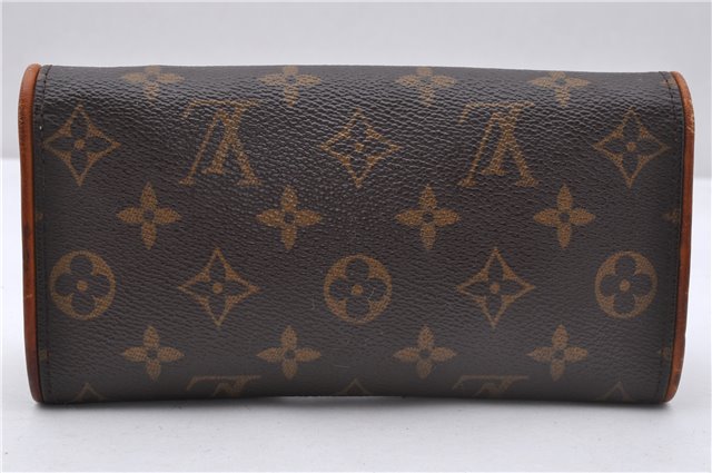 Authentic Louis Vuitton Monogram Pochette Twin PM Shoulder Bag M51854 LV 3977D