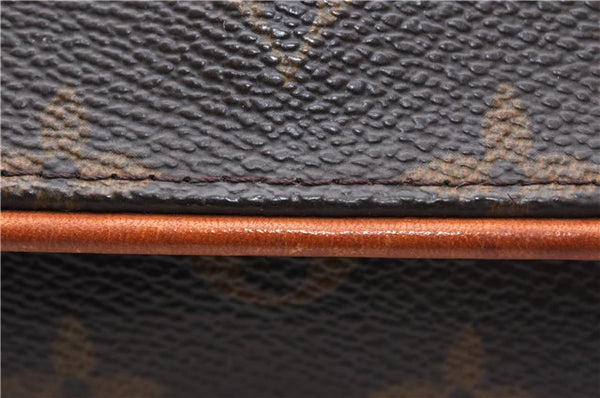 Authentic Louis Vuitton Monogram Pochette Twin PM Shoulder Bag M51854 LV 3977D