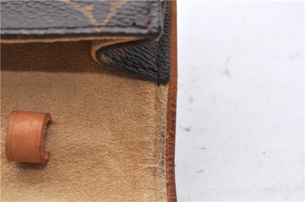 Authentic Louis Vuitton Monogram Pochette Twin PM Shoulder Bag M51854 LV 3977D