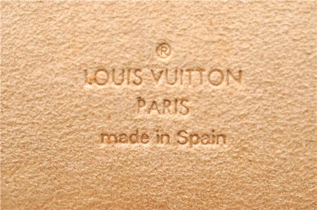 Authentic Louis Vuitton Monogram Pochette Twin PM Shoulder Bag M51854 LV 3977D