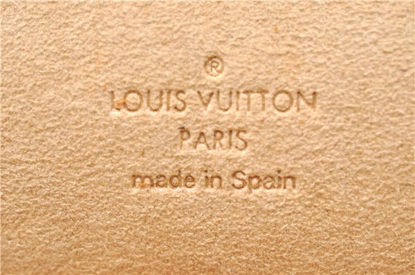 Authentic Louis Vuitton Monogram Pochette Twin PM Shoulder Bag M51854 LV 3977D