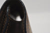 Authentic GUCCI Web Sherry Line Clutch Hand Bag GG PVC Leather Brown Junk 3977I