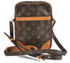 Authentic Louis Vuitton Monogram Danube Shoulder Cross Body Bag M45266 LV 3980D