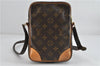 Authentic Louis Vuitton Monogram Danube Shoulder Cross Body Bag M45266 LV 3980D