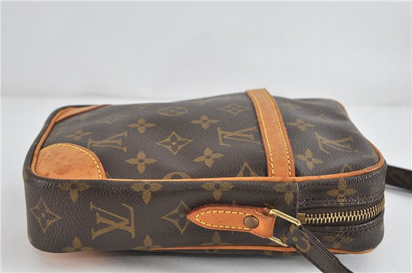 Authentic Louis Vuitton Monogram Danube Shoulder Cross Body Bag M45266 LV 3980D