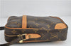 Authentic Louis Vuitton Monogram Danube Shoulder Cross Body Bag M45266 LV 3980D