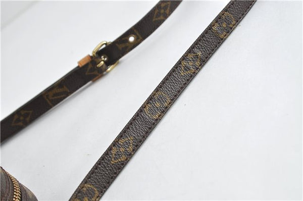 Authentic Louis Vuitton Monogram Danube Shoulder Cross Body Bag M45266 LV 3980D