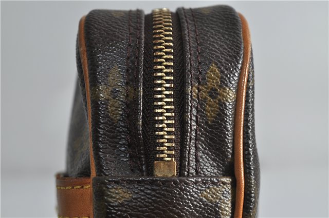 Authentic Louis Vuitton Monogram Danube Shoulder Cross Body Bag M45266 LV 3980D