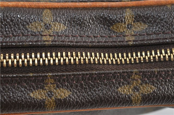 Authentic Louis Vuitton Monogram Danube Shoulder Cross Body Bag M45266 LV 3980D