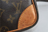 Authentic Louis Vuitton Monogram Danube Shoulder Cross Body Bag M45266 LV 3980D