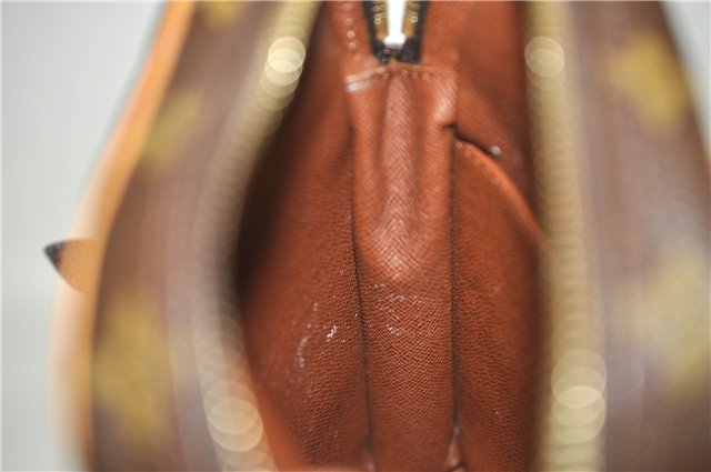 Authentic Louis Vuitton Monogram Danube Shoulder Cross Body Bag M45266 LV 3980D