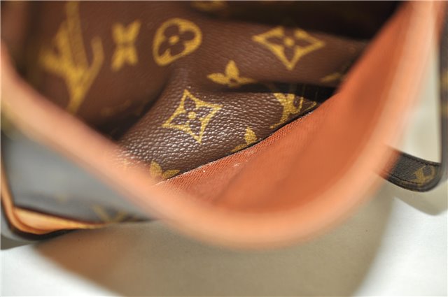 Authentic Louis Vuitton Monogram Danube Shoulder Cross Body Bag M45266 LV 3980D