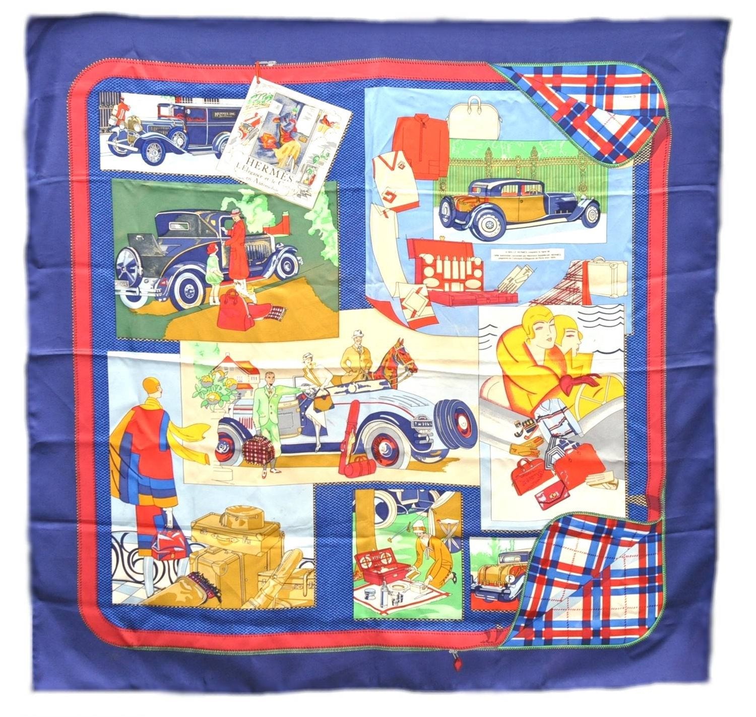 Authentic HERMES Carre 90 Scarf 