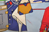 Authentic HERMES Carre 90 Scarf "L E legance er le Confort " Silk Blue 3984D