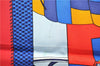Authentic HERMES Carre 90 Scarf "L E legance er le Confort " Silk Blue 3984D
