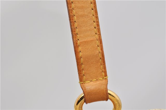 Authentic Louis Vuitton Damier Azur Totally PM Tote Bag White N41280 LV 3988F