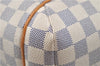 Authentic Louis Vuitton Damier Azur Totally PM Tote Bag White N41280 LV 3988F
