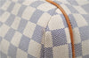 Authentic Louis Vuitton Damier Azur Totally PM Tote Bag White N41280 LV 3988F