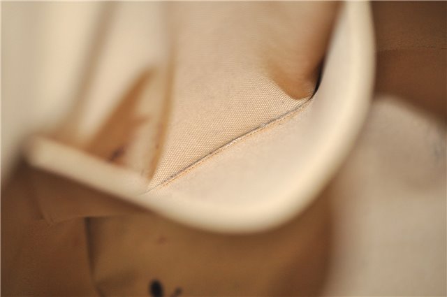 Authentic Louis Vuitton Damier Azur Totally PM Tote Bag White N41280 LV 3988F