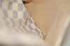 Authentic Louis Vuitton Damier Azur Totally PM Tote Bag White N41280 LV 3988F