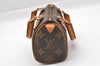 Authentic Louis Vuitton Monogram Mini Speedy Hand Bag Purse M41534 LV 3989I