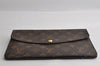 Auth Louis Vuitton Monogram Pochette Double Rabat Clucth Bag M51815 Junk 3990I