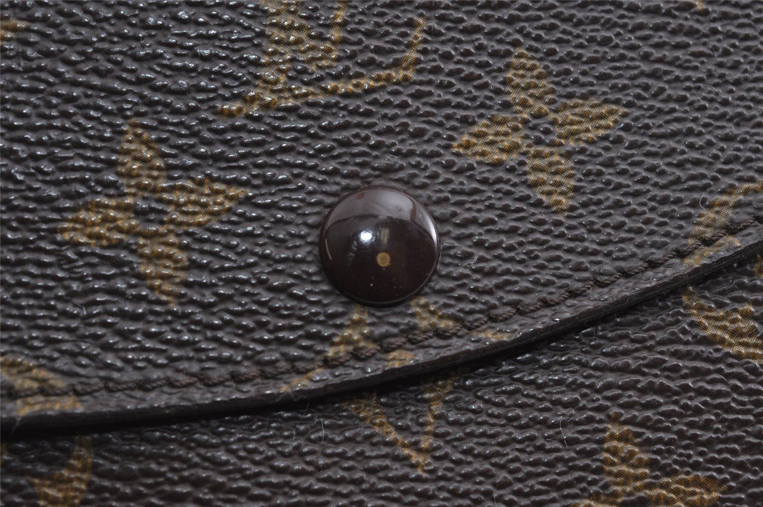 Auth Louis Vuitton Monogram Pochette Double Rabat Clucth Bag M51815 Junk 3990I