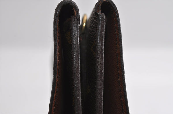 Auth Louis Vuitton Monogram Pochette Double Rabat Clucth Bag M51815 Junk 3990I