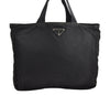 Authentic PRADA Vintage Nylon Tessuto Hand Bag Black 3991I