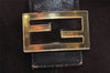 Authentic FENDI Mamma Baguette Shoulder Hand Bag Suede Leather Brown 3994I