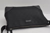 Authentic GUCCI Shoulder Cross Body Bag GG Canvas Leather 114273 Black 3996I