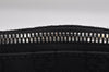 Authentic GUCCI Shoulder Cross Body Bag GG Canvas Leather 114273 Black 3996I