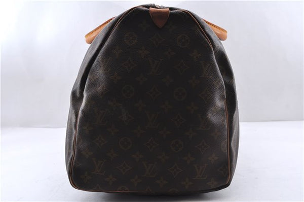 Authentic Louis Vuitton Monogram Keepall 55 Travel Boston Bag M41424 LV 4003E