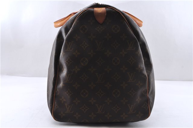 Authentic Louis Vuitton Monogram Keepall 55 Travel Boston Bag M41424 LV 4003E