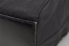 Authentic PRADA Vintage Nylon Tessuto Leather Shoulder Hand Bag Black 4003I