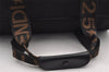 Authentic FENDI Vintage 2Way Shoulder Boston Hand Bag Nylon Leather Black 4004I