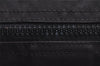 Authentic FENDI Vintage 2Way Shoulder Boston Hand Bag Nylon Leather Black 4004I