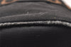 Authentic FENDI Vintage 2Way Shoulder Boston Hand Bag Nylon Leather Black 4004I