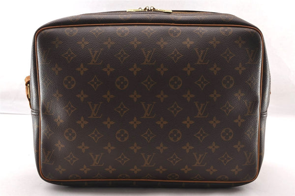 Authentic Louis Vuitton Monogram Reporter GM Shoulder Cross Bag M45252 LV 4005I