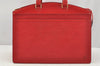 Authentic Louis Vuitton Epi Riviera Hand Bag Red M48187 LV Junk 4008I