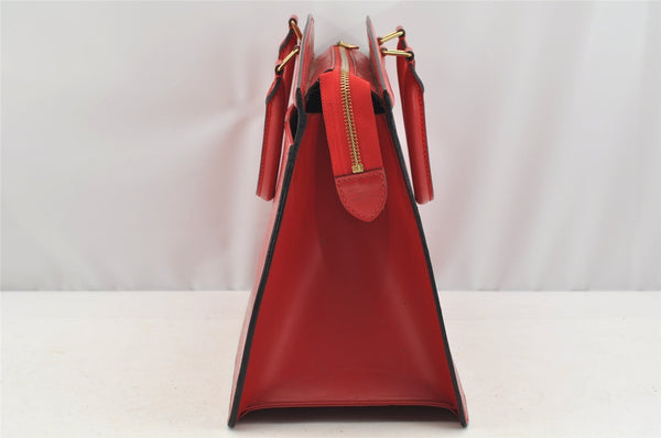 Authentic Louis Vuitton Epi Riviera Hand Bag Red M48187 LV Junk 4008I