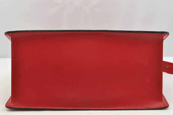 Authentic Louis Vuitton Epi Riviera Hand Bag Red M48187 LV Junk 4008I