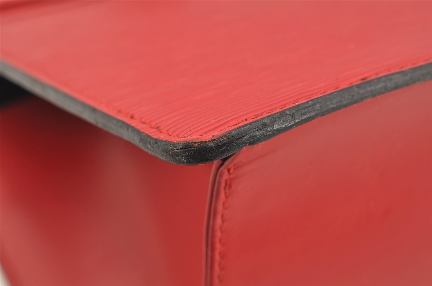 Authentic Louis Vuitton Epi Riviera Hand Bag Red M48187 LV Junk 4008I