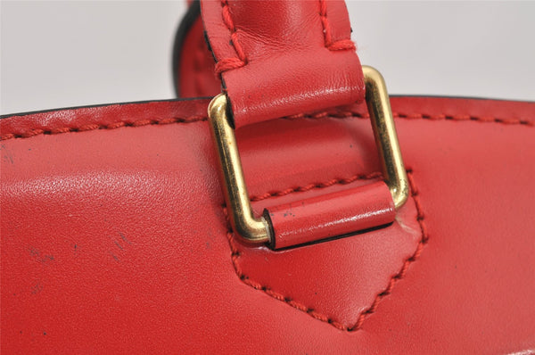 Authentic Louis Vuitton Epi Riviera Hand Bag Red M48187 LV Junk 4008I