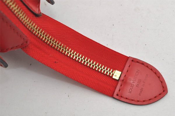 Authentic Louis Vuitton Epi Riviera Hand Bag Red M48187 LV Junk 4008I