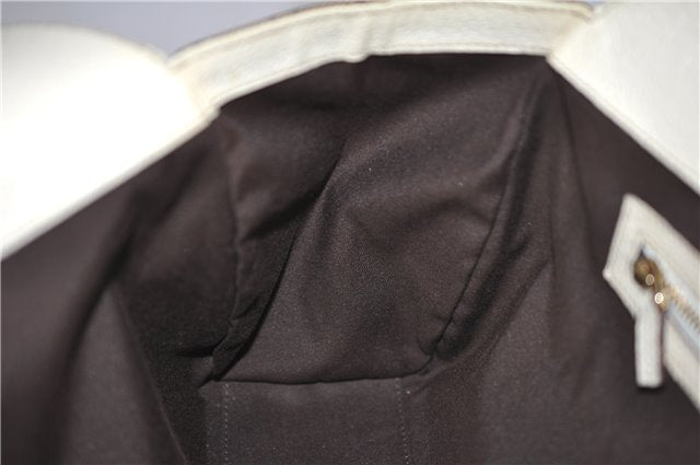 Authentic GUCCI Vintage Shoulder Tote Bag GG Canvas Leather 154982 Brown 4010E